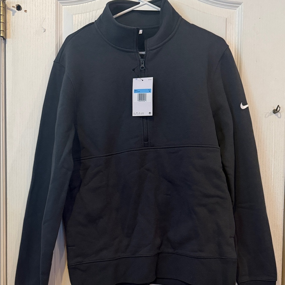 Nike gray Quarter-Zip Sweatshirt